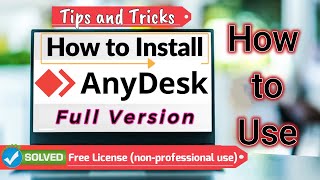 How To Download And Install Anydesk On LaptopMobile  How To Use Anydesk  MKV TECH HUB ಕನ್ನಡ [upl. by Rooker]