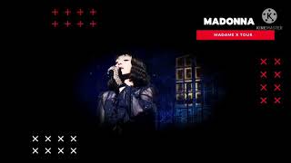 Madonna  Medellin MADAME X Tour Live In Vegas [upl. by Airbma]