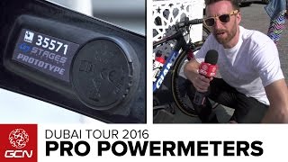 Powermeters Of The Pro Peloton – What Brands Are The Pros Using in 2016 [upl. by Gabor]