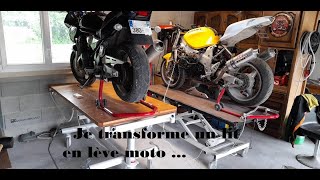 Je transforme un lit en lèvemoto [upl. by Fax]