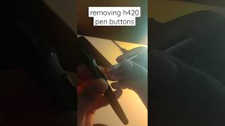 how to remove huion h420 pen buttons [upl. by Nester]