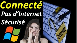 PAS DACCES INTERNET WINDOWS 10 [upl. by Fritts865]