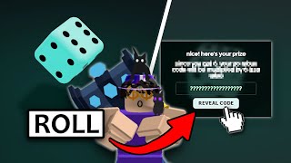 HAZEM Made a Roll the Dice Game for FREE ROBUX [upl. by Hametaf]