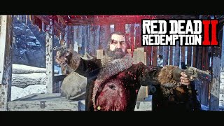 Hosea Matthews Kills Dutch Van Der Linde  Model Swap  Red Dead Redemption 2 [upl. by Nivk]