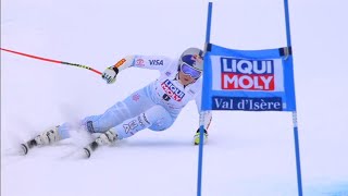 Lindsey Vonn Wins Her 78th World Cup  Val d Isere Super G  2017 [upl. by Airamas]