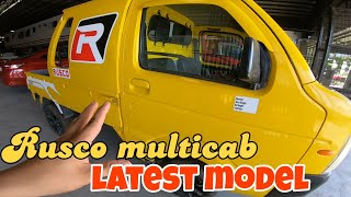 Rusco Multicab Latest model short review and price for installment [upl. by Cutty743]