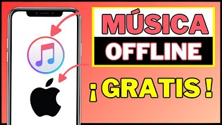 ✅Cómo DESCARGAR MÚSICA en IPHONE GRATIS 2024  Escuchar OFFLINE [upl. by Bromley]