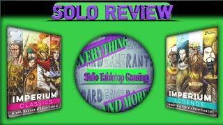 Imperium Classics and Legends Solo Review [upl. by Gorski]