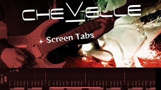 Chevelle The Red Guitar Cover  Screen Tabs [upl. by The783]