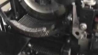 Fernschreiber Teletype Siemens Blattschreiber Ttyp37h Teil 2 [upl. by Shaum]