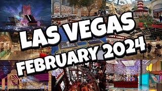 Whats NEW in Las Vegas for FEBRUARY 2024 😲 [upl. by Minni]