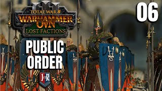 PUBLIC ORDER  OvN Lost Factions Citadel of Dusk  Total War Warhammer 3 Ep 6 [upl. by Myer449]