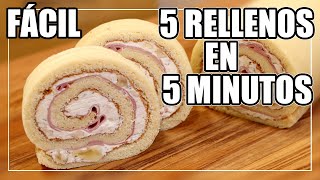 PIONONO SALADO 5 IDEAS en 5 MINUTOS Deliciosos y Fáciles [upl. by Schlenger449]