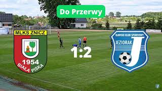 SKRÓT MECZU JEZIORAK IŁAWA VS ZNICZ BIAŁA PISKA [upl. by Naesar]