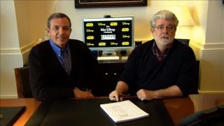 George Lucas Discusses Selling Lucasfilm to Disney Plus New Star Wars Movies [upl. by Relyuc]