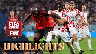 Croatia vs Belgium Highlights  2022 FIFA World Cup [upl. by Josy]