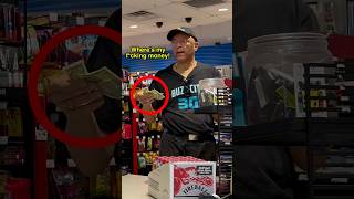 Cashier CHEATS Customer for his MONEY shorts gasstation [upl. by Rekcut491]