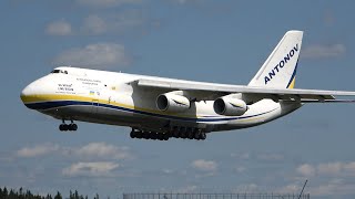 Antonov An124  Takeoff amp Landing [upl. by Elgar546]