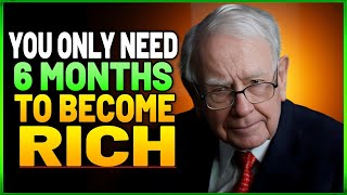 Any POOR person who does this becomes RICH in 6 Months  Warren Buffett [upl. by Akemor]