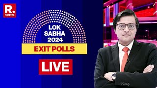 Elections 2024 Exit Poll Results LIVE Indias Biggest Election Coverage With Arnab  Republic LIVE [upl. by Ganny]