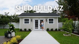 Shed  Garage Build AZ [upl. by Martijn301]