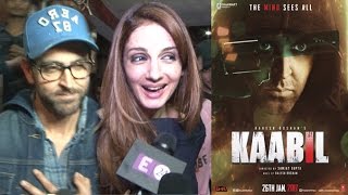 Kaabil Movie Review By Hrithiks Ex Wife Suzanne [upl. by Ahsinahs]