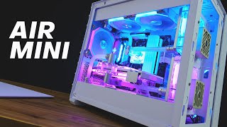 Top Tech Build – The Lian Li O11 Dynamic MINI │ White Gaming PC build [upl. by Lattonia]