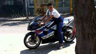 Suzuki GSXR 1000 Burnout Greece [upl. by Twelve]