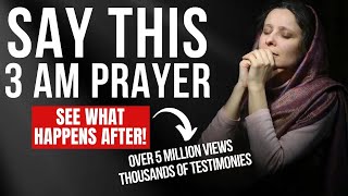 How to Pray When You Wake Up At 3am  Powerful Protection Prayer Christian Motivation [upl. by Swirsky]