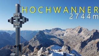 Hochwanner 2744m  Die unbekannte Nr 2 im Schatten der Zugspitze  Wetterstein [upl. by Yelkrab]