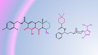 DolutegravirMaraviroc antivirales vs VIH síntesis introducción [upl. by Nyladam]