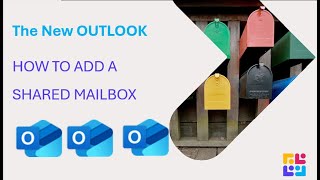 How to add a Shared Mailbox to the New Outlook [upl. by Airdnahs]