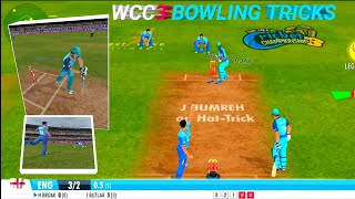 HOW TO TAKE WICKETS IN WCC3 WORLD CUP RIVALS  WCC NEW BOWLING TRICKS  WORLD CRICKET CHAMPIONSHIP 3 [upl. by Atenaz425]