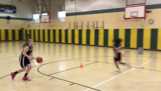 6th Grade Girls Basketball Workout [upl. by Peggi]