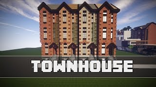 Stadthaus 28x14  Minecraft Tutorial  German [upl. by Friedrich]