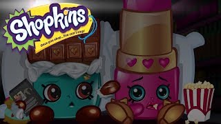 SHOPKINS Cartoon  NIGHT AT THE MOVIES  Cartoons For Children [upl. by Eggett]