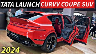 TATA LAUNCH CURVV COUPE SUV IN 2024  PRICE FEATURES LAUNCH DATE  UPCOMING CARS 2024 [upl. by Dotty245]