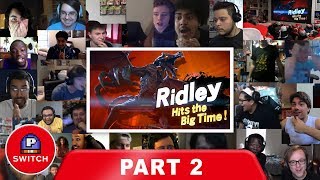 Super Smash Bros Ultimate Ridley Reveal Trailer GBW Live Reaction [upl. by Adahs]