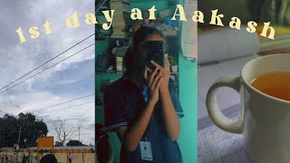 1st day at Aakash💙 droppers batch 🍄NEET25 [upl. by My419]