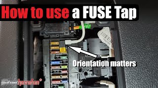 How to INSTALL a FUSE Tap correctly  AnthonyJ350 [upl. by Kenway]