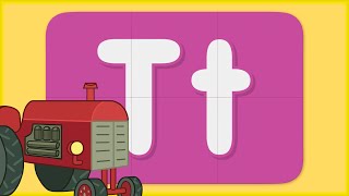 Learn words that start with the letter T  Turn amp Learn ABCs [upl. by Atiuqram850]