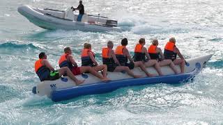 Banana boat ride Hurghada Red Sea [upl. by Ivy]