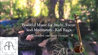 1 hour Vedic Traditional Music for Study Focus and Meditation  Kafi Raga [upl. by Medorra]