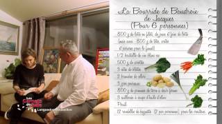 Recette  la bourride de baudroie  Les carnets de Julie [upl. by Lenehc55]