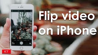 How to rotate a video in iphone 566s77s [upl. by Klatt637]