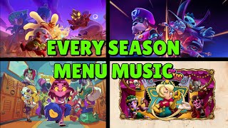 All Brawl Stars Seasons Menu Music  Season 1 to Season 21 Brawl Stars Menu Music [upl. by Oahc]