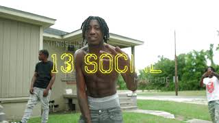 Yung5lum x Manehoe  13 Social  Official Video [upl. by Anaidirib858]