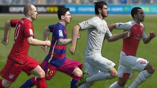 FIFA 16 Speed Test  Fastest Right Wingers RWRMRF in FIFA [upl. by Loux]