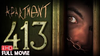 APARTMENT 413  HD PARANORMAL HORROR MOVIE  FULL SCARY FILM  TERROR FILMS [upl. by Ehsom]