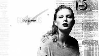 Taylor Swift  Gorgeous Lyric Video [upl. by Gary]